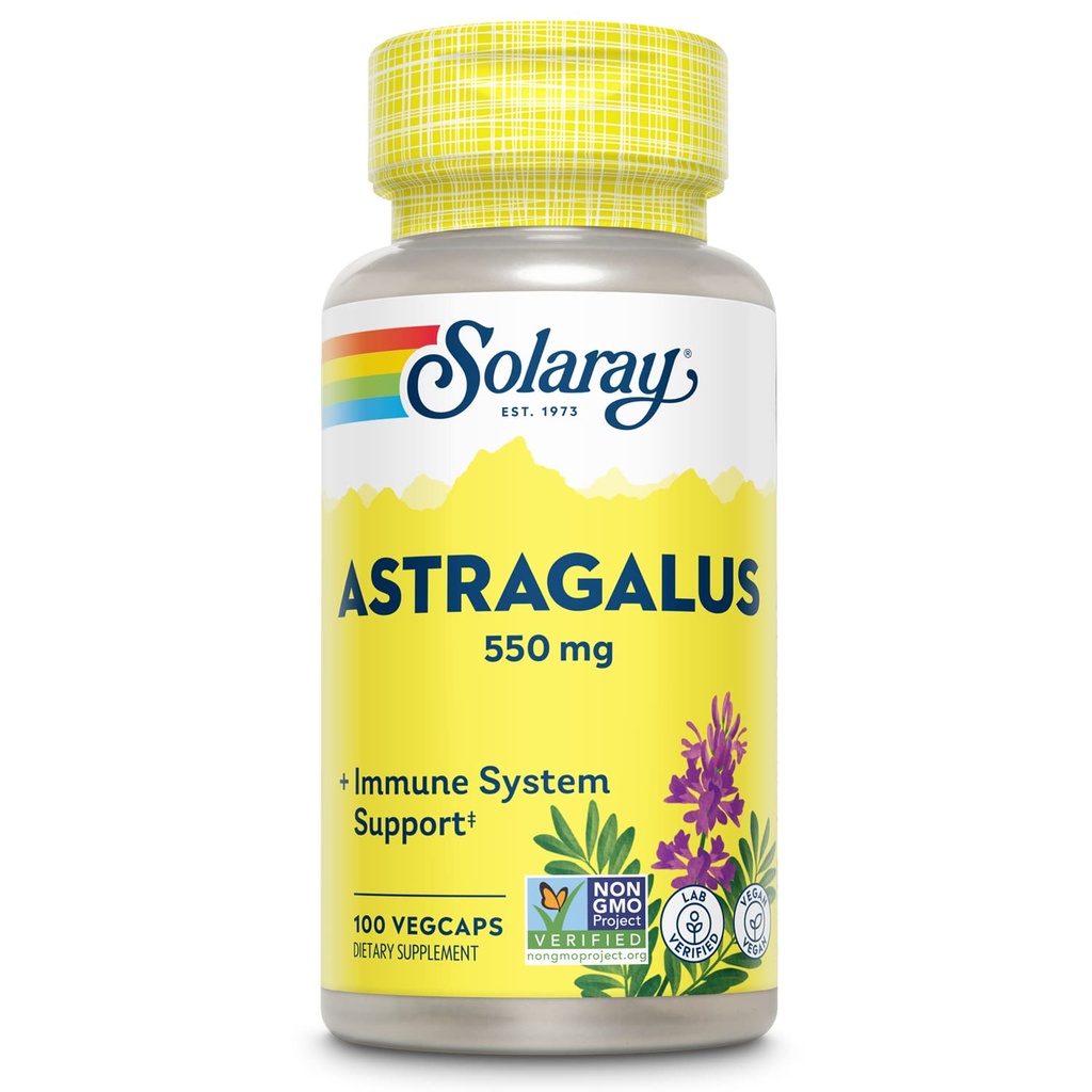 SOLARAY Astragalus Root 550mg 