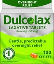 Dulcolax 5 mg Laxative Tablets για Δυσκοιλιότητα - 100 ea