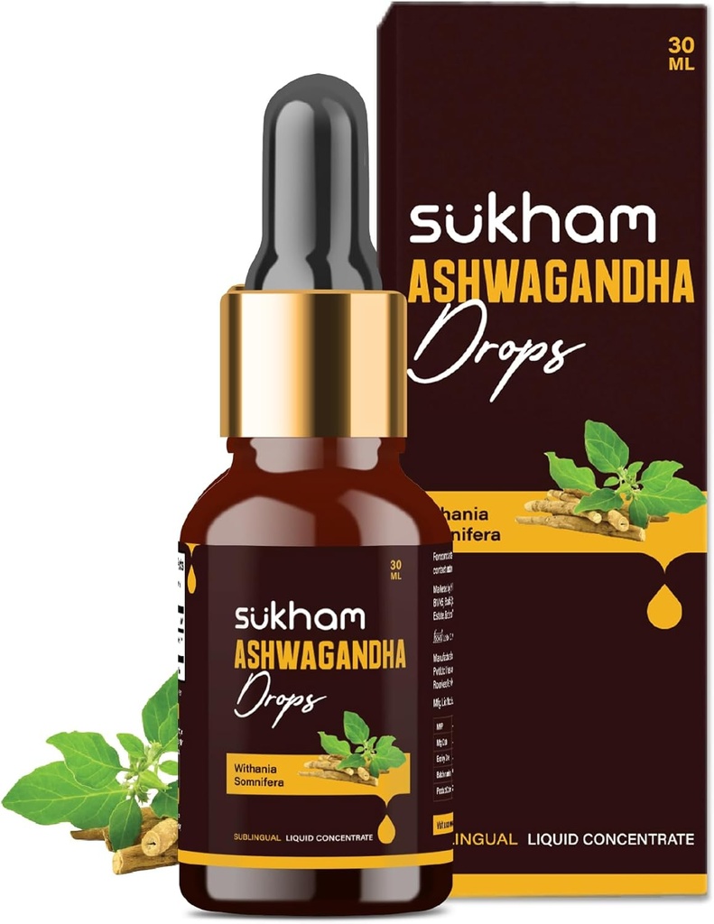 Ashwagandha Liquid Drops- Ashwagandha Root Extract 
