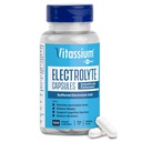 Vitasium Electrolyte Κάψουλες, Ηλεκτρολύτες για τη Διαχείριση των POTS και των Διαιτήσεων Υψηλού Νατρίου (500mg Νάτριο - 100mg Κάλιο), Άγευστα, 100 Χάπια Αλάτι (Μέγεθος 0)