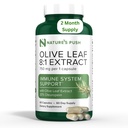 Nature's Push Super Potent Olive Leaf 8:1 Extract 20% Oleuropein 750mg Καψάκιο Ανοσοποιητικό Σύστημα, Δέρμα, και Heart Health Support Vegan Non-GMO USA cGMP Χωρίς γλουτένη Αντιοξειδωτικά 60 Κάψουλες 2 Μήνες Προσφορά