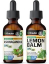 BIO KRAUTER Ashwagandha Βάμμα 2 Fl. Oz. & Lemon Balm Βάμμα 2 Fl. Oz.