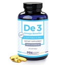 De3 Dry Eye Ultra Pure rTG Omega 3 – Υποστήριξη για Ξηρά Μάτια - 2240mg EPA & DHA – Νέα & βελτιωμένη-Burpless-3 ανά ημέρα υπηρεσίας, 3-μηνιαία προμήθεια