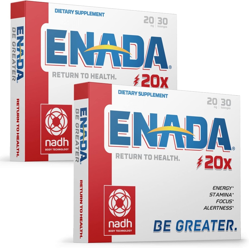 ENADA 20X 20mg NADH συμπλήρωμα 
