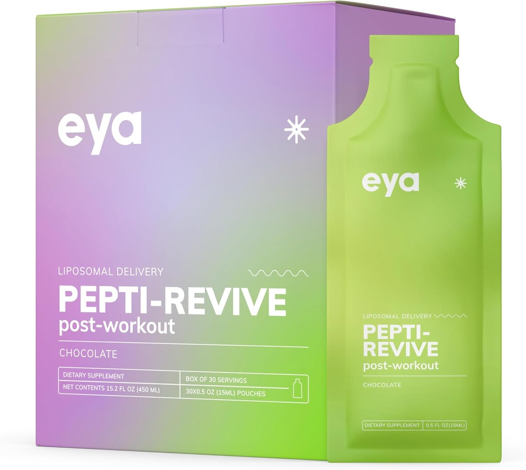 Liposomal συμπλήρωμα για μετά την προπόνηση ρουτίνα, Βοηθά στην αύξηση της πρωτεΐνης μυών, Ελαχιστοποιημένη φλεγμονή, Ενισχύστε την ενέργεια για άνδρες και γυναίκες (Chocolate Γεύση - Κουτί των 30 φακελάκια x 15ml)