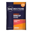GU Energy Roctane Ultra Endurance Energy Drink Mix, Vegan, Gluten-free, Kosher, 35mg καφεΐνη, και Dairy-Free n-the-Go Energy για κάθε προπόνηση, 10 πακέτα Single-serving, Tropical Fruit