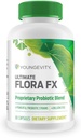 Νεανική ζωή Ultimate Flora FX Probiotic Συμπλήρωμα - 4 φιάλες 60 κάψουλες ανά φιάλη