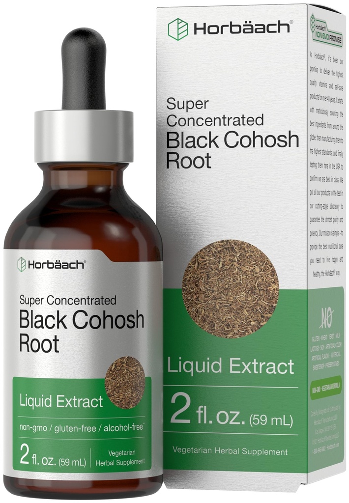 Horbäach Μαύρο Cohosh Ρίζα Βάμμα 