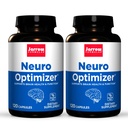 Jarrow Formulas Neuro Optimizer - 120 κάψουλες, συσκευασία 2 - Εγκεφαλική Υγεία & Αντιοξειδωτικά Υποστήριξη - Περιλαμβάνει 7 Νευρο θρεπτικά συστατικά - Χωρίς γλουτένη - 60 Σύνολο εξυπηρετήσεων