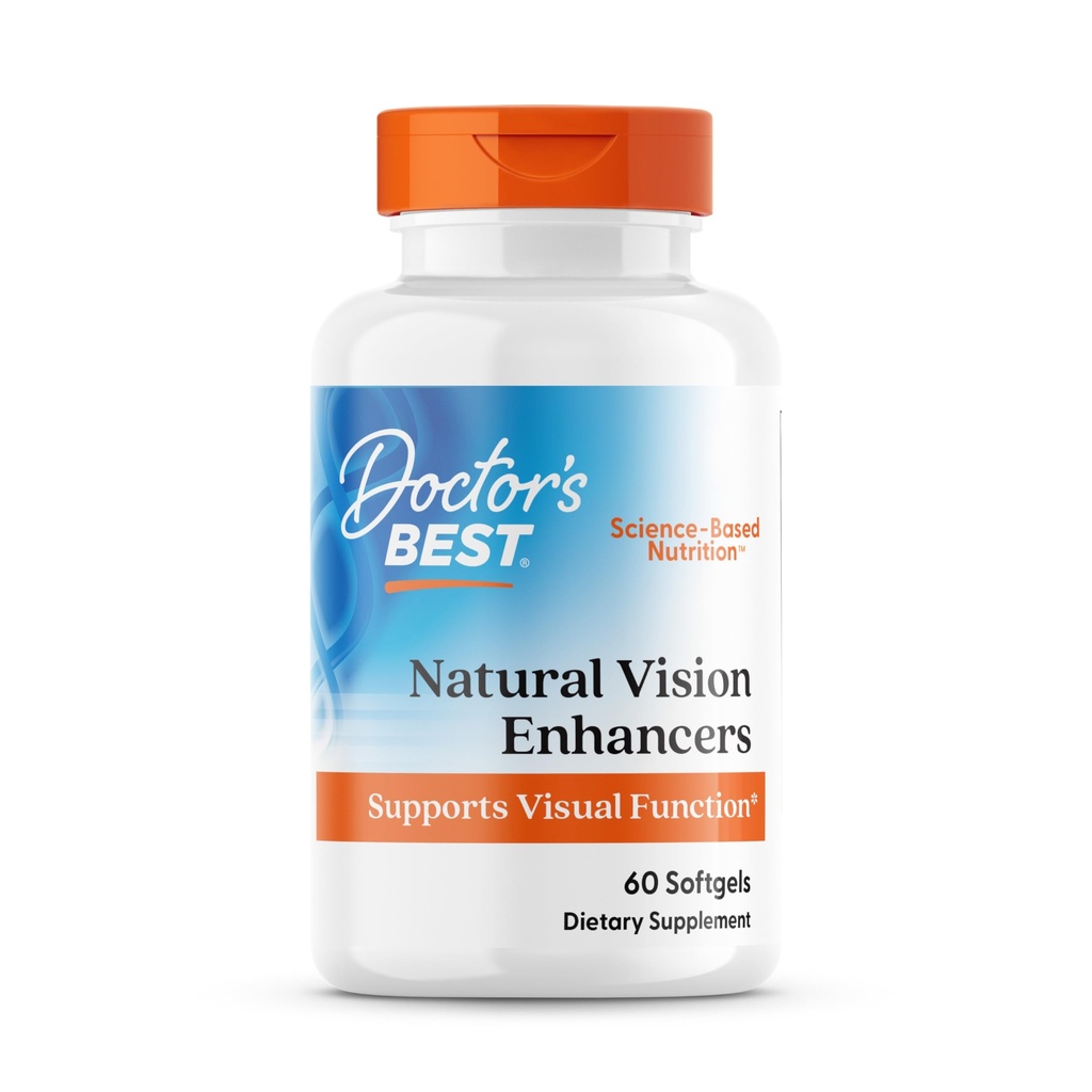 Οι καλύτεροι ενισχυτές φυσικής όρασης του γιατρού περιέχουν Lutemax 2020, υποστηρίζει την υγεία των ματιών, Sharper Vision, βοηθά να φιλτράρει το μπλε φως, 60 Softgels