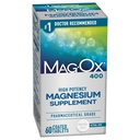 Mag- Ox 400 Συμπλήρωμα Μαγνησίου, Φαρμακευτικού βαθμού Οξείδιο Μαγνησίου με 482 mg ανά δόση, 60 δισκία