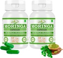 Φυσικό και καθαρό βοτανικό Moringa OLEIFERA (Moringa, Sahijan) Εκχύλισμα Κάψουλες 