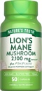 Nature's Truth Lions Mane Supplement Capsules 