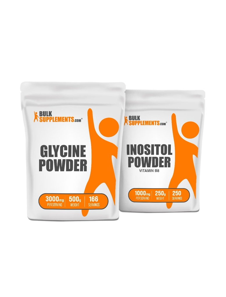 Glycine 500g + Inositol (Vitamin B8) 250g Bundle