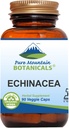 Pure Mountain Botanicals Echinacea Caps συμπλήρωμα - Kosher Vegan Caps με 420mg οργανική ρίζα Echinacea