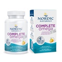 Nordic Naturals Complete Omega Xtra, Lemon - 60 Soft Gels - 1360 mg Omega-3 + 76 mg GLA - Healthy Skin - Cognition - Non-GMO - 30 Υπηρεσίες