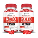 Justified Laboratories (2 Pack Rapid Lean Keto ACV Gummies Extreme 2000MG Rapid Lean Keto Gummies Apple Cider Vinegar Formated with Pomegranate Beet Buice Powder B12 Vegan Non GMO 120 Gummys