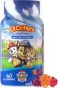 L’il Critters Paw Patrol Gummy Vites Καθημερινή Gummy πολυβιταμίνη για παιδιά, βιταμίνη C, D3 για ανοσοποιητική υποστήριξη κεράσι, πορτοκάλι και άρωμα βατόμουρο, 60 Gummies