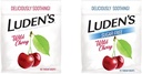Ludens Wild Cherry Throat Drops, 90 Count & Sugar Free Wild Cherry Throat Drops, 75 Count Bundle