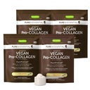 Igennus Advanced Vegan Vanilla Collagen Peptide Peptide Powder, Enhanced with Glycine, Proline & Hydroxyproline & Cofactor Vitamin C, Non GMO, Vegetarian Plant Based Collagen Powder Booster, 140 Servings