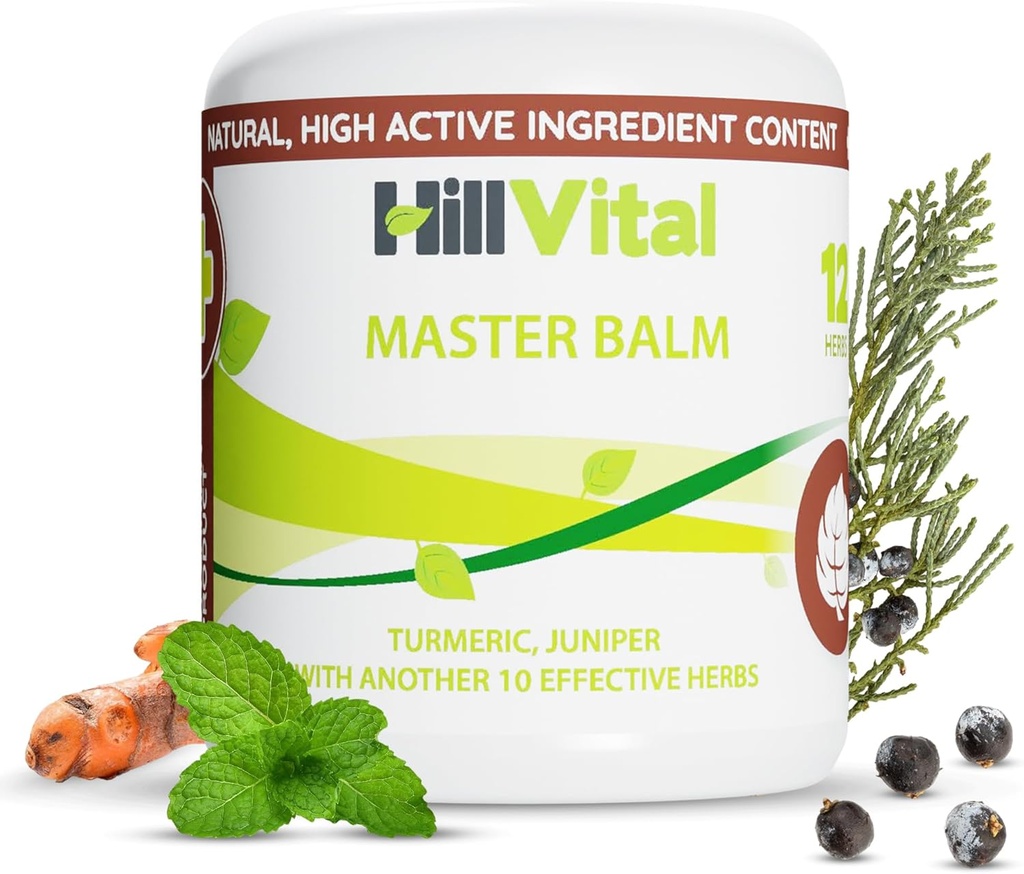 HillVital Rheumatic, Arthritis Pain Gel Extra Strength - ισχυρή Rυματοειδής Αρθρίτιδα Κρέμα ανακούφισης πόνου, Turmeric-Arnicar Gel Ache Reliever για πονεμένους μυς, ανακούφιση για αρθρώσεις, Tendons, Φυσική Λύση