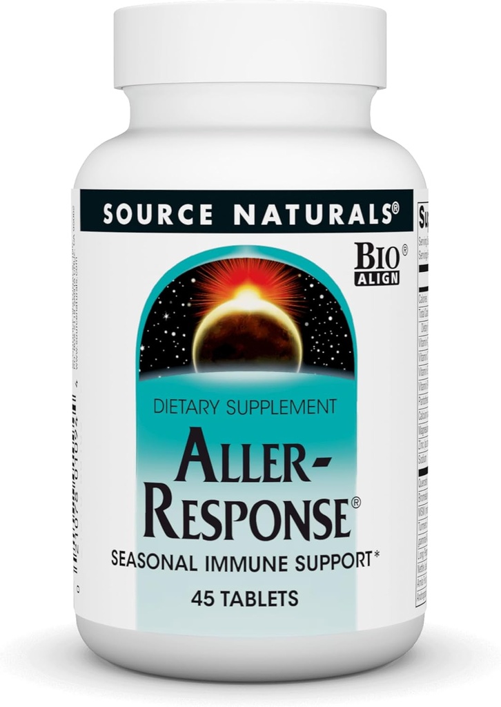 Source Naturals Aller- Response, Εποχική Ανοσολογική Υποστήριξη* - 45 δισκία