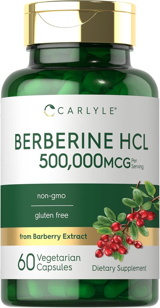 Συμπλήρωμα Carlyle Berberine HCL 500.000mcg 