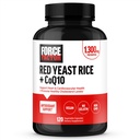 FORCE FACTOR Red Yeast Rice + CoQ10 συμπλήρωμα για αντιοξειδωτική υποστήριξη, μη ΓΤΟ, Vegan-Friendly, Premium Quality, 120 κάψουλες