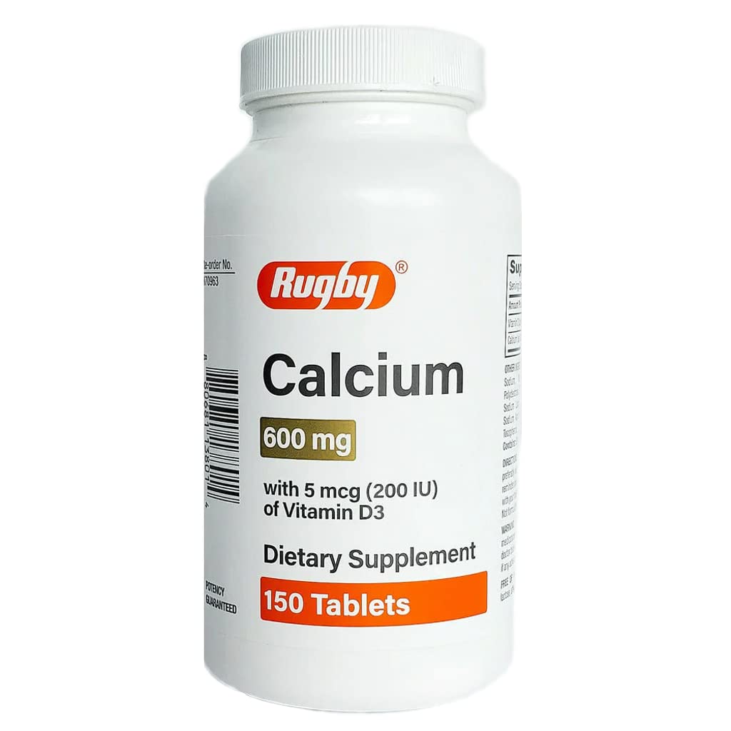 Ράγκμπι ασβέστιο 600mg με 5mcg βιταμίνης D3 150 δισκίων