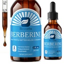 Berberine Supplement with Ceylon Cinnamon - Berberine Liquid Drops with Milk Thistle, Ceylon Cinnamon, Turmeric,Bitter Melon, Berberine Phytosome for Digestion System, Immune Health Support-Vegetarian