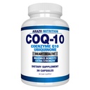 Arazo Nutrition CoQ10 Ubiquinone Coenzyme Q10-200mg Μέγιστη δύναμη Συμπλήρωμα διατροφής - Κάψουλες υψηλής απορρόφησης χωρίς σόγια