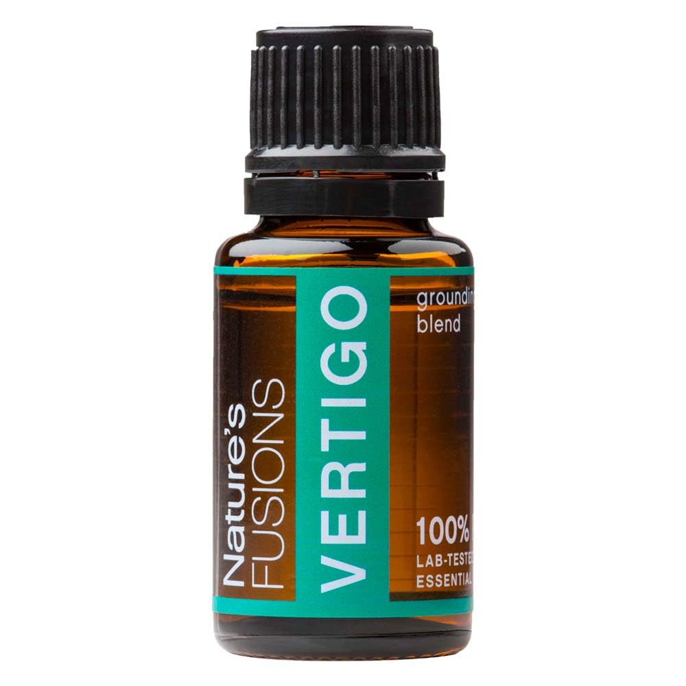 Nausea Relief Essential Oil Blends (15ml) - Fast-Active Motion Relief, Morning Sickness Relief, Dizinness Relief, & Vertigo Medicine w/ Peppermint