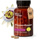 Plant Therapy Passion Flower Κάψουλες Κατασκευάζονται στις ΗΠΑ Ηρεμεί τα νεύρα, Υποστηρίζει τον ύπνο, Ωραίος τρόπος για να Wind Down Συμπληρώματα για γυναίκες & άνδρες 120 Count Vegetarian Κάψουλα