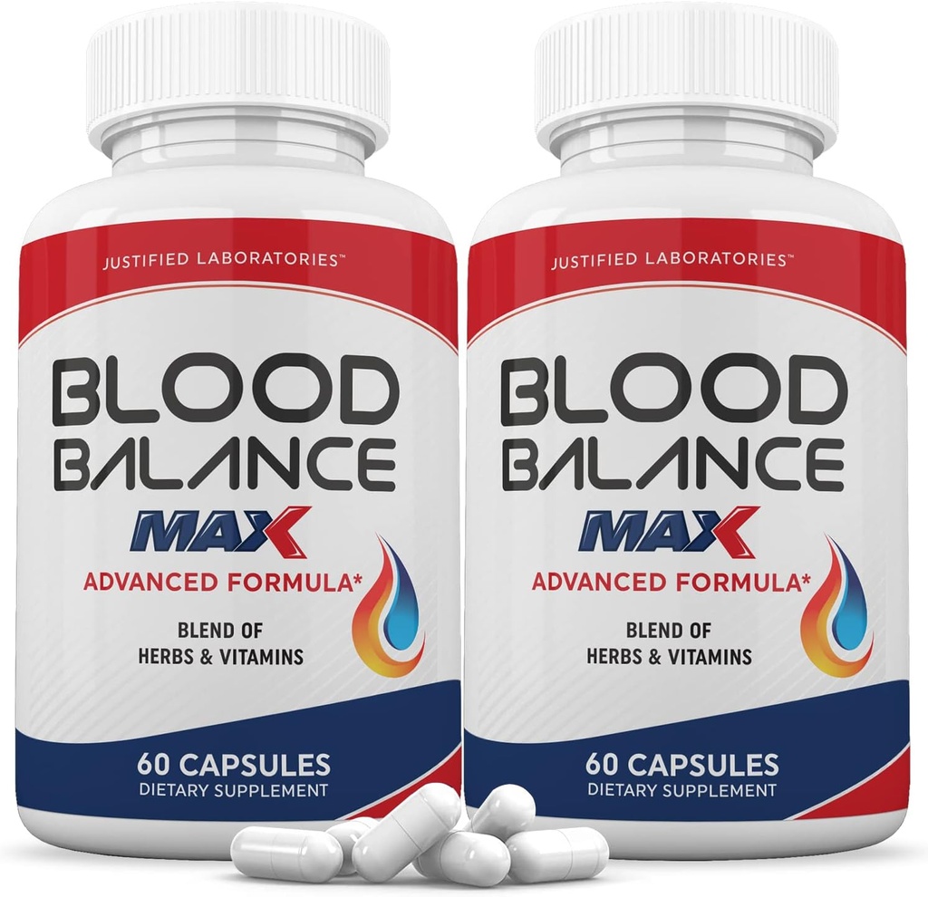 Αιτιολογημένα Εργαστήρια (3 Pack Blood Balance Max 1295MG Συμπληρώματα Χάπια 180 Καψάκια