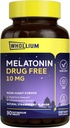 Μελατονίνη 10 mg, Φυσικό άρωμα φράουλας, Easy-Melted, Nighttime Rest, Mind Calm, 90 Tabs