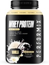 PERFORMIX - Whey Protein Isolate Blend - 24g της πρωτεΐνης - 5.4g των BCAAs - 110 θερμίδες - Μυϊκό κτίριο & μετά την προπόνηση Ανάκτηση - 100% Whey Protein Powder - 1.98 lbs - 30 Σερβίρει - Βανίλια