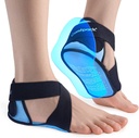 Plantar Fasciitis Ice Packs with Heel & Sole Gel Coverage, 2PCS Gel Heel Cups Protectors for Pain Relief, Ρυθμιζόμενου Πακέτου Πάγων Πόδι για Αχιλλέα Τενοντίτιδα