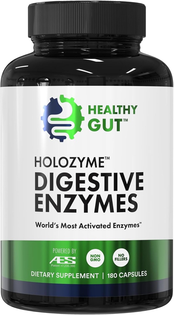Healthy Gut HoloZyme Max Strength Digestive Enzymes 