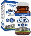 Stonehenge Health Probiotics 55 Δισεκατομμύρια CFU - 16 Strains, Prebiotic, Synbiotics Dynamic Biotics - Lactobacillus Acidophilus, Καθυστερημένη απελευθέρωση, Ράφι Σταθερή, Μη Γλουτένη Χωρίς κάψουλα