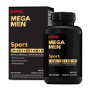 GNC Mega Men Sport Multivitamin | Performance, Muscle Function, and General Health | 180 Count