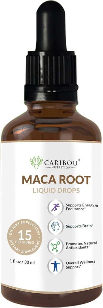 Maca Root Liquid Organic Drops 
