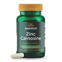 Swanson Zinc Carnosine (PepZinGI) Gastric Health Supplement for Digestive-Sensitive Adults Seeking Stomach Lining Support (60 Capsules)