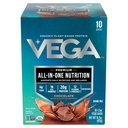 Vega Organic All-in-One Vegan Protein Powder, Σοκολάτα - Superfood Συστατικά, Βιταμίνες για την υποστήριξη της ανοσίας, Keto Friendly, Pea Protein for Women & Men, 14,7 oz (Packaging May Vary)