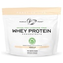 Μύες Feast Grass-Fed Whey πρωτεΐνη συμπυκνωμένο σκόνη, όλα τα φυσικά, χωρίς ορμονική πάστα Αυξημένη πρωτεΐνη Whey σκόνη για γυναίκες & άνδρες, καθαρό, μη-GMO & χωρίς γλουτένη συμπυκνωμένο Whey - Βανίλια, 5lb