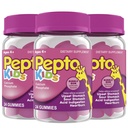 Pepto Παιδιά Gummies, Βοηθά στην ανακούφιση Περιστασιακών Αναστατωμένο Στομάχι, οξύ δυσπεψία, Sour Στομάχι και Heartburn, 72 Σύνολο (3 συσκευασίες των 24)