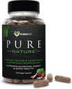 KaraMD Pure Nature | Greens, Fruit and Veggies Supplement | Vitamins, Fiber & Antioxidants | 20 Fruits and Vegetables Supplements for Energy & Digestion | Gluten Free & Vegan Friendly (30 Servings)