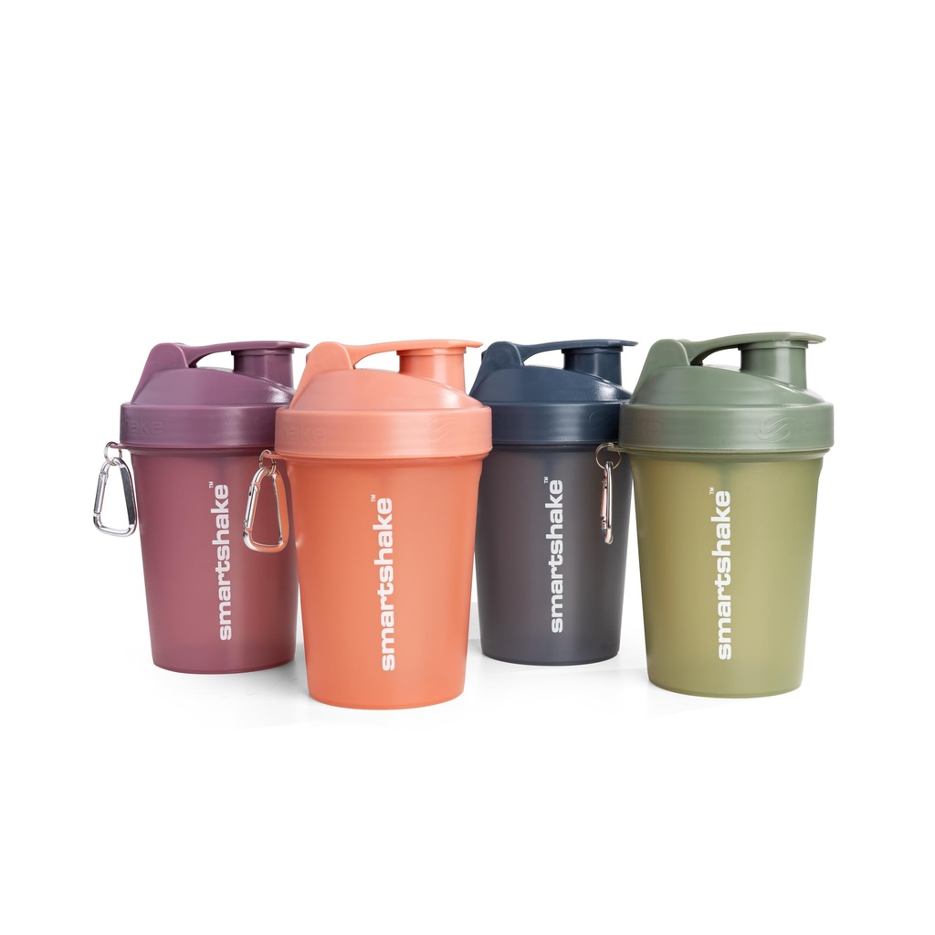 Smartshake μπουκάλι αναδευτήρα πρωτεΐνης για μείγματα πρωτεϊνών - 4 Pack - 13.5 oz 