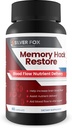 Memory Hack Restore - Brain & Body Blood Flow Nutrient Delivery - Help deliver nutrients to the brain - Special blend of amino acids to support increased blood flow nutrient delivery and male function