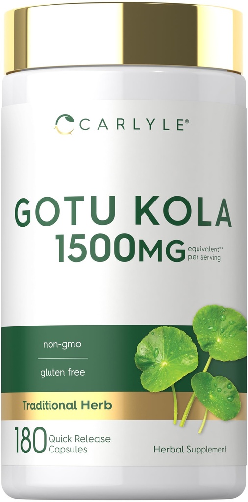 Carlyle Gotu Kola Κάψουλες 1500mg 