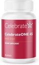 Γιορτάστε Βιταμίνες CelebrateONE 45, 45mg Σιδήρου - Once Daily Bariatric Multivitamin, Essential Vitamins & Minerals - Gastric Bypass & Sleeve Gastrecty Supplement (30 Κάψουλες)